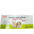 Veko Cepstar 300mg Tablet (Cephalexin) Dogs & Cats, 10 Tablets