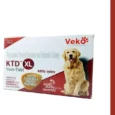 Veko KTD XL Yum Tablet Dewormer for Dogs, 4 Tablets