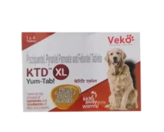 Veko KTD XL Yum Tablet Dewormer for Dogs, 4 Tablets at ithinkpets.com (2) (1) (1)