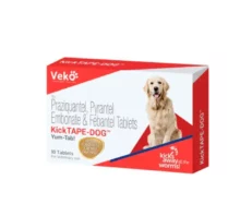 Veko Kicktape Dog Deworming Tablet, 10 Tablets at ithinkpets.cm (2)