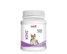 Veko Kove Calcium Tablets for Dogs and Cats, 60 Tabs at ithinkpets.com (1) (3)