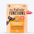 Schesir Digestive Topper Pumpkin With Wheat Grass Sensitive Wet Food For Adult Cat, 40 Gms