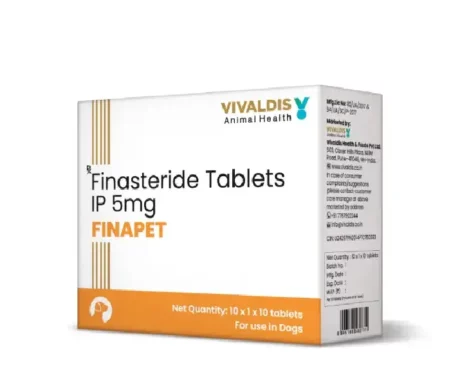 Vivaldis Finapet 5mg Tablets for Dogs, pack of 10 Tablets at ithinkpets.com (1) (1)