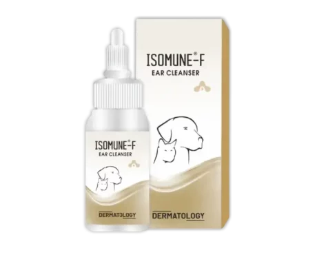 Aranex Isomune F Ear Cleanser, 60 ML at ithinkpets.com (1) (1)