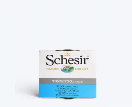 Schesir Tuna Natural Style Cat Wet Food, 85 Gms at ithinkpets.com (1) (1)