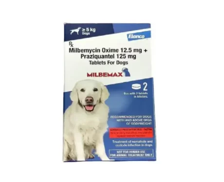 Elanco Milbemax Tablet For Dogs for Heartworms & Lungworms, 2 Tablets at ithinkpets.com (1) (2)