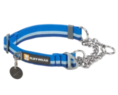 Ruffwear Chain Reaction Martingale Blue Pool,Dog Collar at ithikpets