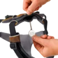Ruffwear Front Range Dog Harness Moonlight Mountains, Reflective and Padded Harness for Training and Everyday Wear