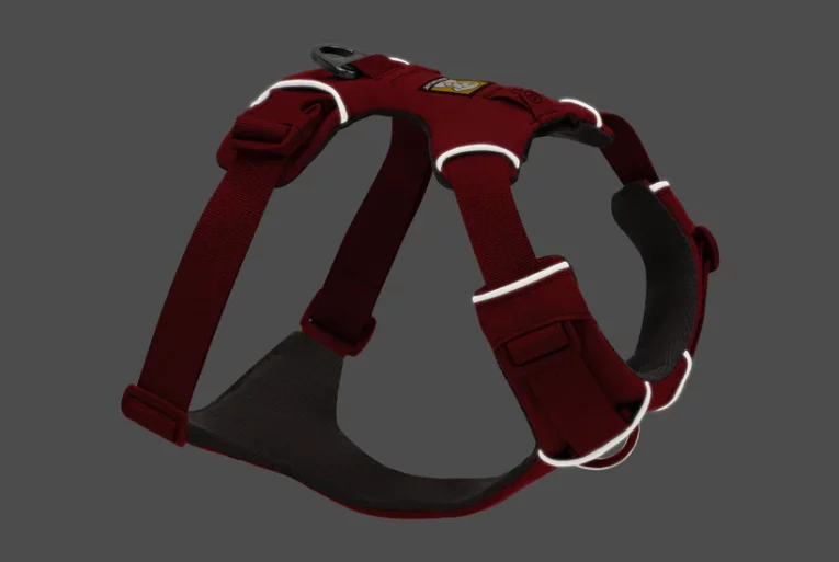 Ruffwear Front Range Dog Harness Red Canyon at ithinkpets (4)