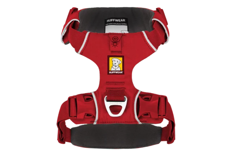 Ruffwear Front Range Dog Harness Red Canyon at ithinkpets (6)
