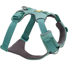 Ruffwear Front Range Dog Harness River Rock Green At ithinkpets.com