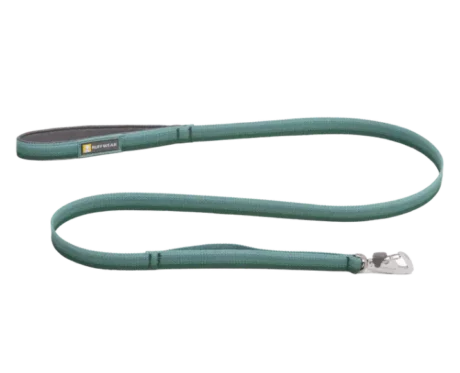 Ruffwear Front Ruffwear Front Range Dog Leash River Rock Green from Ithinkpets.com