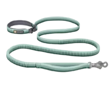 Ruffwear Roamer Bungee Leash River Rock Green at ithinkpets
