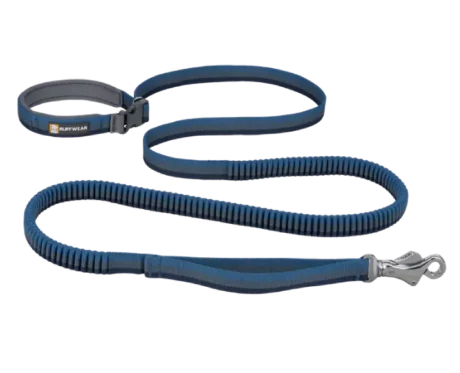 Ruffwear Roamer Bungee Leash Orion Blue, Dog Leash at ithinkpets