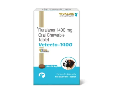 Vivaldis Vetecto 1400 for 40-56 KG Dogs,1 Chewable Tab at ithinkpets.com (1) (1)