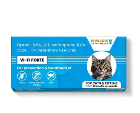 Vivaldis Vifi Forte Spot On for Cats and Kittens (8 weeks above) at ithinkpets.com (1)