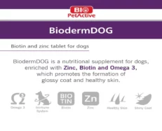 Bio PetActive Bio Derm Tablets for Skin & Coat for Dogs, 75 Tablets at ithinkpets.com (2)