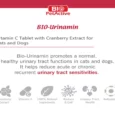 Bio PetActive Bio Urinamin for Dogs & Cats, 20 Tablets