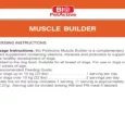 Bio PetActive Muscle Builder, Bulky Power Protein for Dogs, 120 Gms