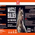 Bio PetActive Muscle Builder, Bulky Power Protein for Dogs, 120 Gms