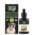 Cure By Design 1000 MG CBD Relief Oil for Large Dogs, 30 ML