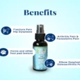 Cure By Design 100mg CBD Pain Hemp Spray for Dogs, 50 ML