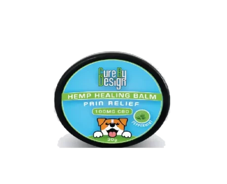 Cure By Design Pain Relief Hemp Healing Balm for Dogs and Cats, 100 MG CBD at ithinkpets.com (1)