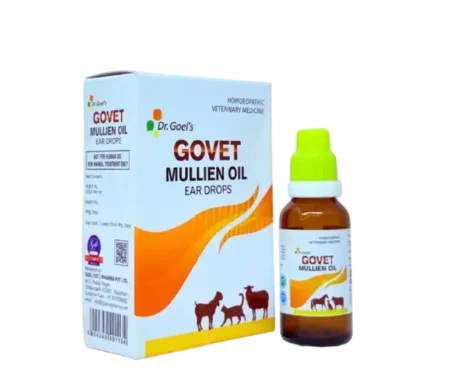 Dr Goel’s Govet Mullien Oil Ear drops for Dogs, Cats, Cows & Buffalos, 30 ML at ithinkpets.com (1) (1)