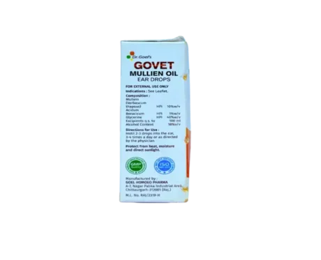 Dr Goel’s Govet Mullien Oil Ear drops for Dogs, Cats, Cows & Buffalos, 30 ML at ithinkpets.com (2)