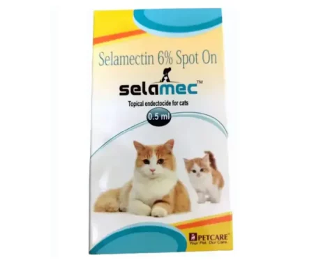 Petcare Selamec Spot On, Selamectin for Cats, 0.5 ML at ithinkpets.com (1) (1)
