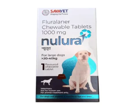 Savavet Nulura Tick & Flea Tablet for Large Dogs, for Wt 20 to 40 KG at ithinkpets.com (1) (1)