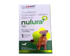Savavet Nulura Tick & Flea Tablet for Small Dogs, for Wt 4.5 to 10 kg at ithinkpets.com (1) (1)