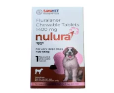 Savavet Nulura Tick & Flea Tablet for Very Large Dogs,For Wt 40 to 56 kg at ithinkpets.com (1) (1)