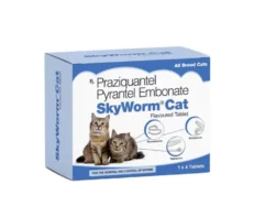 Skyec Skyworm Cat Deworming Tablet, 4 Tablets at ithinkpets.com (1) (1)