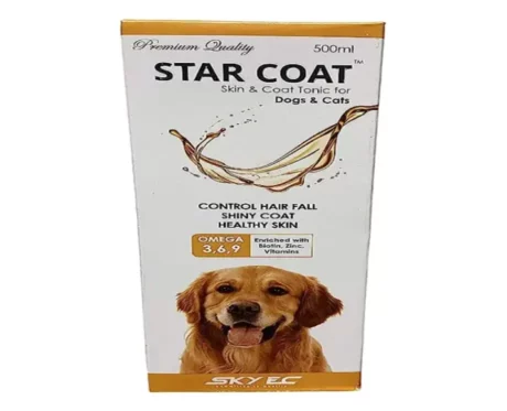 Skyec Star Coat Omega Syrup for Dogs and Cats, 2 Sizes at ithinkpets.com (2)