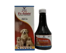 Venkys Fe Folate Syrup for Dogs and Cats, 200 ML at ithinkpets.com (1) (1)
