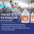Chris Christensen Smartwash50 Hypoallergenic Ultra Concentrated Dog Shampoo, 473 ML