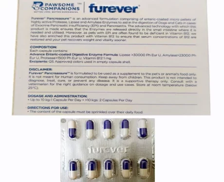 Furever Pancreassure Capsules for Dogs & Cats at ithinkpets.com (2)