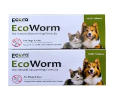 MPS Ecoworm Natural Deworming Tablet for Dogs & Cats, 10 tabs at ithinkpets.com (1) (1)