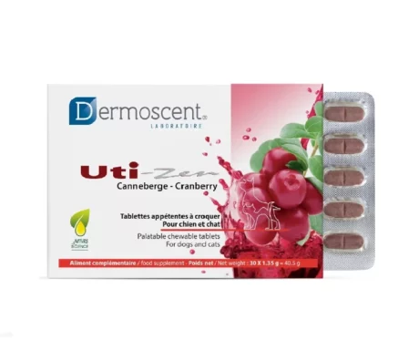 Savavet Dermoscent Uti-Zen for Dogs & Cats, 30 Capsules at ithinkpets.com (1) (1)