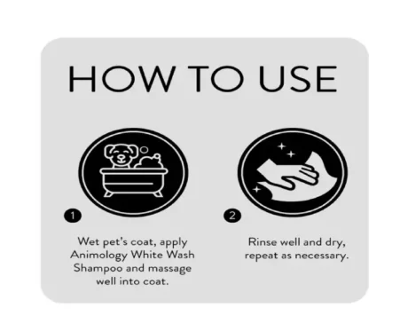 Animology White Wash Shampoo for Dogs, 250 ML at ithinkpets.com (2)