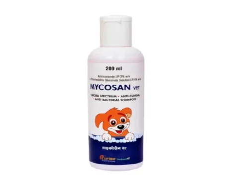 Corise Mycosan Vet Shampoo for Dogs and Cats, 200 ML (1)