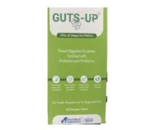 Intas Guts Up Digestive Health Supplement for Dogs & Cats, 30 Tablets at ithinkpets.com (1)