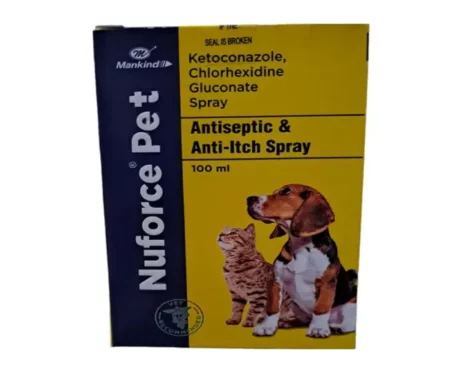 Mankind Nuforce Pet Spray for Dogs and Cats, 100 ML at ithinkpets.com 1