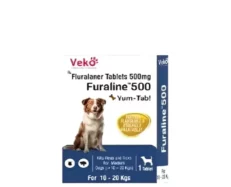 Veko Furaline Fluralaner 500mg Chewable Tick & Flea Tablets for Dogs, 10 to 20 Kg at ithinkpets.com
