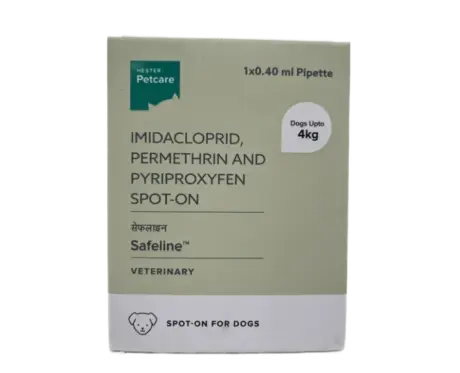 Hester Safeline (Imidacloprid) Tick and Flea Control Spot On for Dogs, 4 Sizes at ithinkpets.com (1) (1)