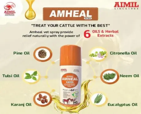 Aimil Amheal Vet Spray for Dogs, Cats & Farm Animals at ithinkpets.com (2)