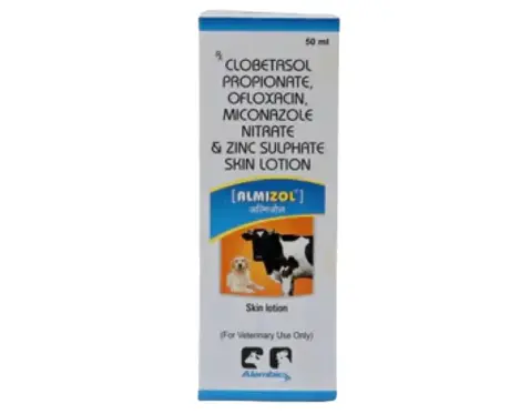 Alembic Almizole Skin Lotion for Dogs and Cats atIthinkpets.com