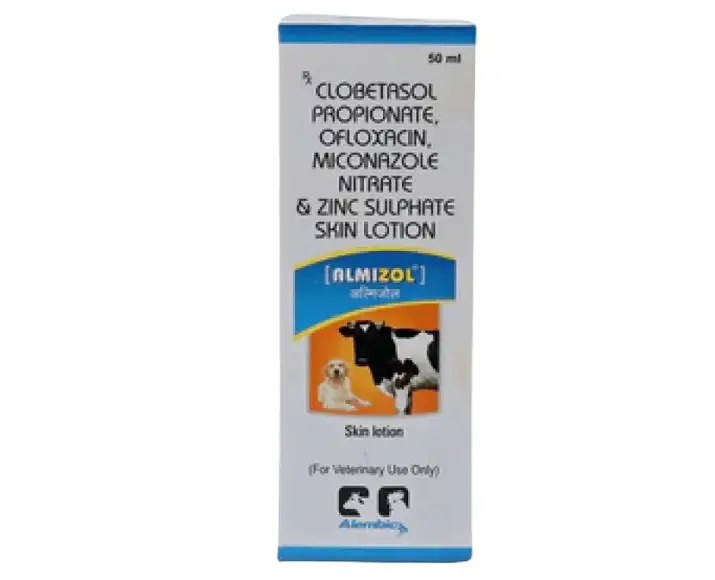 Alembic Almizole Skin Lotion for Dogs and Cats atIthinkpets.com
