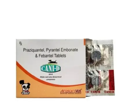 Areion Vet Cani D Deworming Tablets for Dogs, 4 Tablets at ithinkpets.com (1) (1)